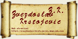 Zvezdoslav Krstojević vizit kartica
